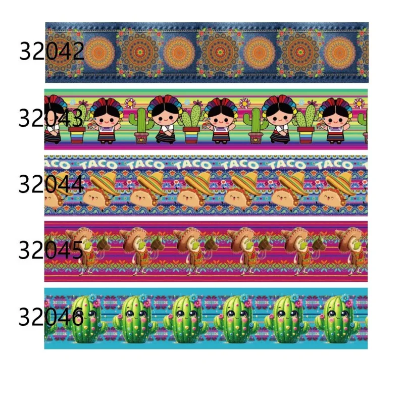 

5 ярдов, мексиканская корсажная лента с цветочным узором