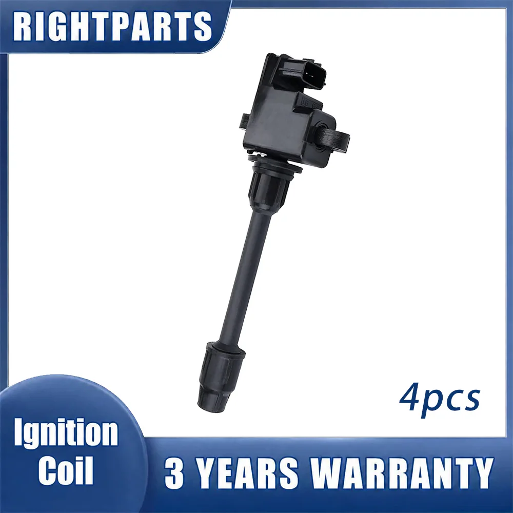 4pcs 22448-31U05 New Ignition Coils For Nissan Maxima Presage A32 Leopard Gloria Cefiro Infiniti I30 6 Cyl 3.0L 2244824015