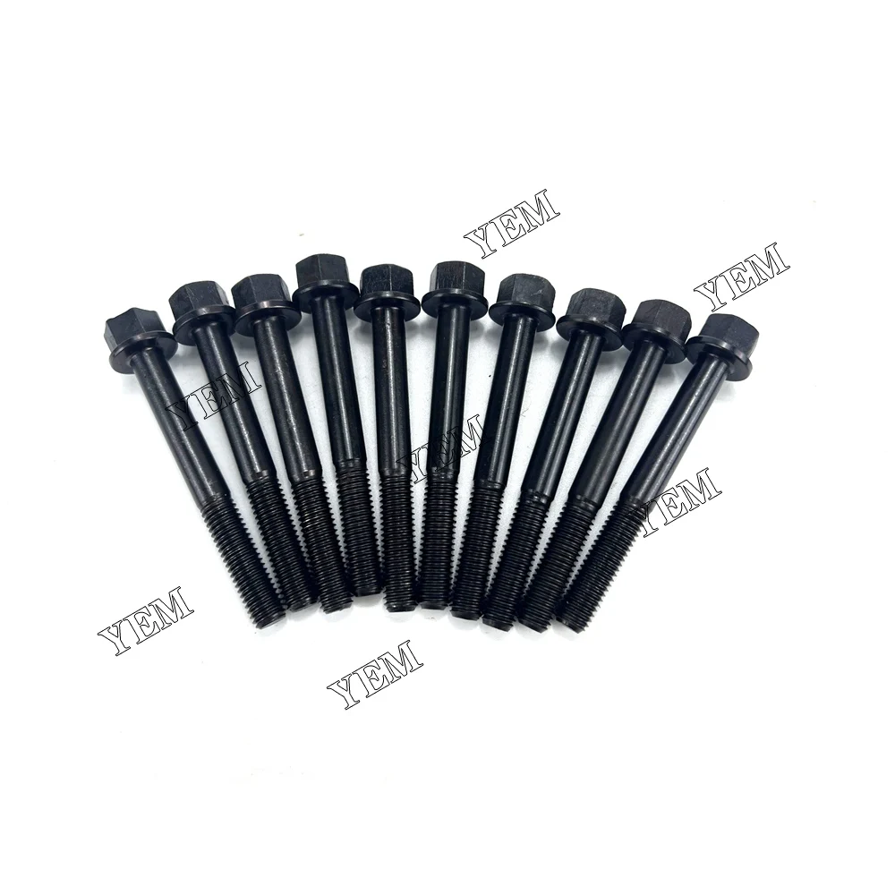 

10x 14601-03450 Cylinder Head Bolt For Kubota Z482 Diesel engine