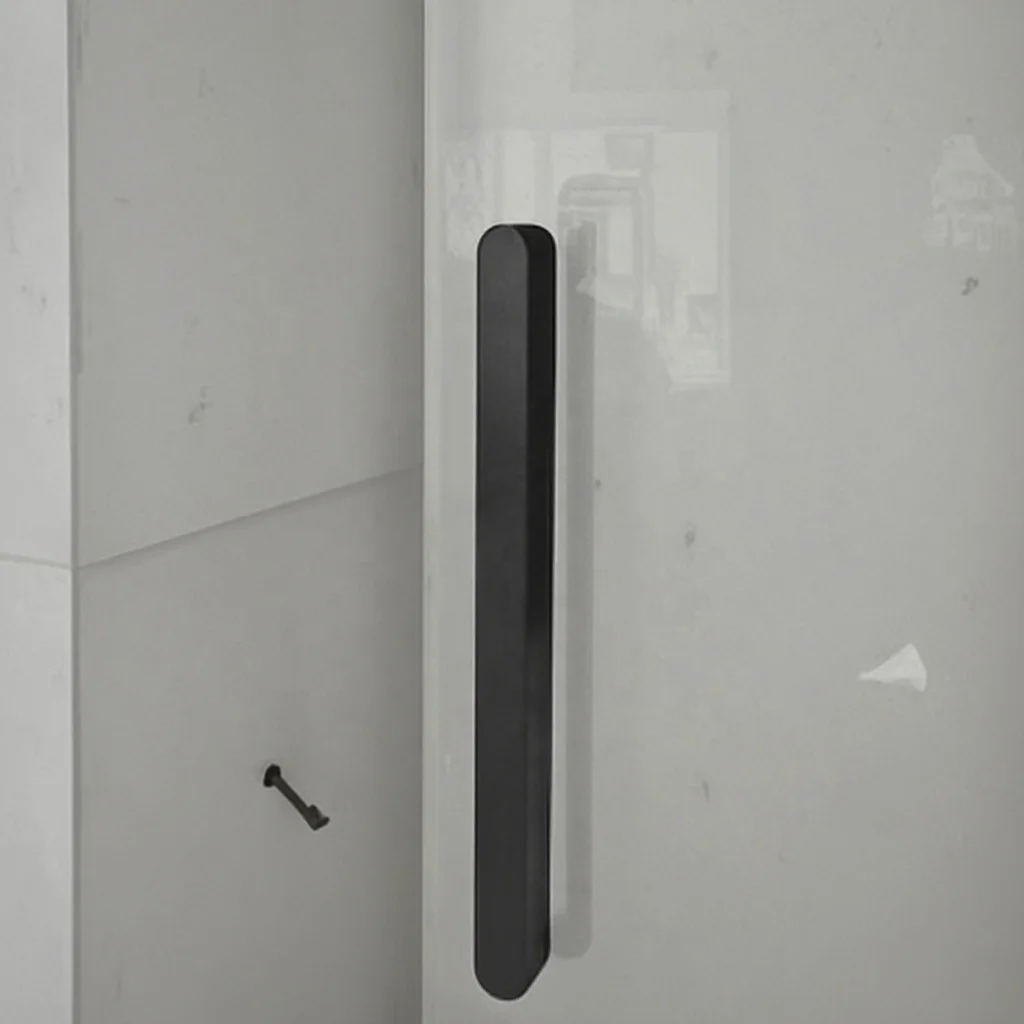 Hot Sale No Drill Glass Sliding Door Handle Easy Install Glass Door Handle With Stickers