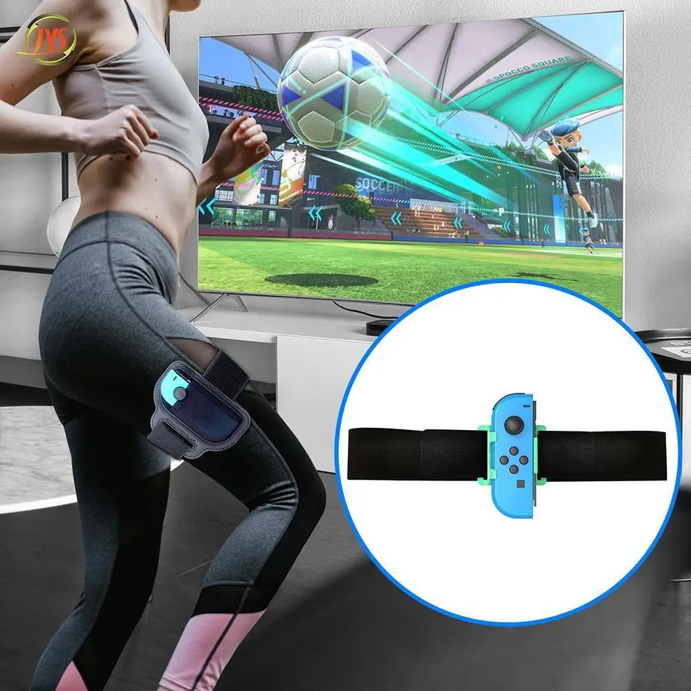 2pcs Leg Straps for Ring Fit Adventure Game Ring Feet Accessories Adjustable Elastic for Nintendo Switch/OLED