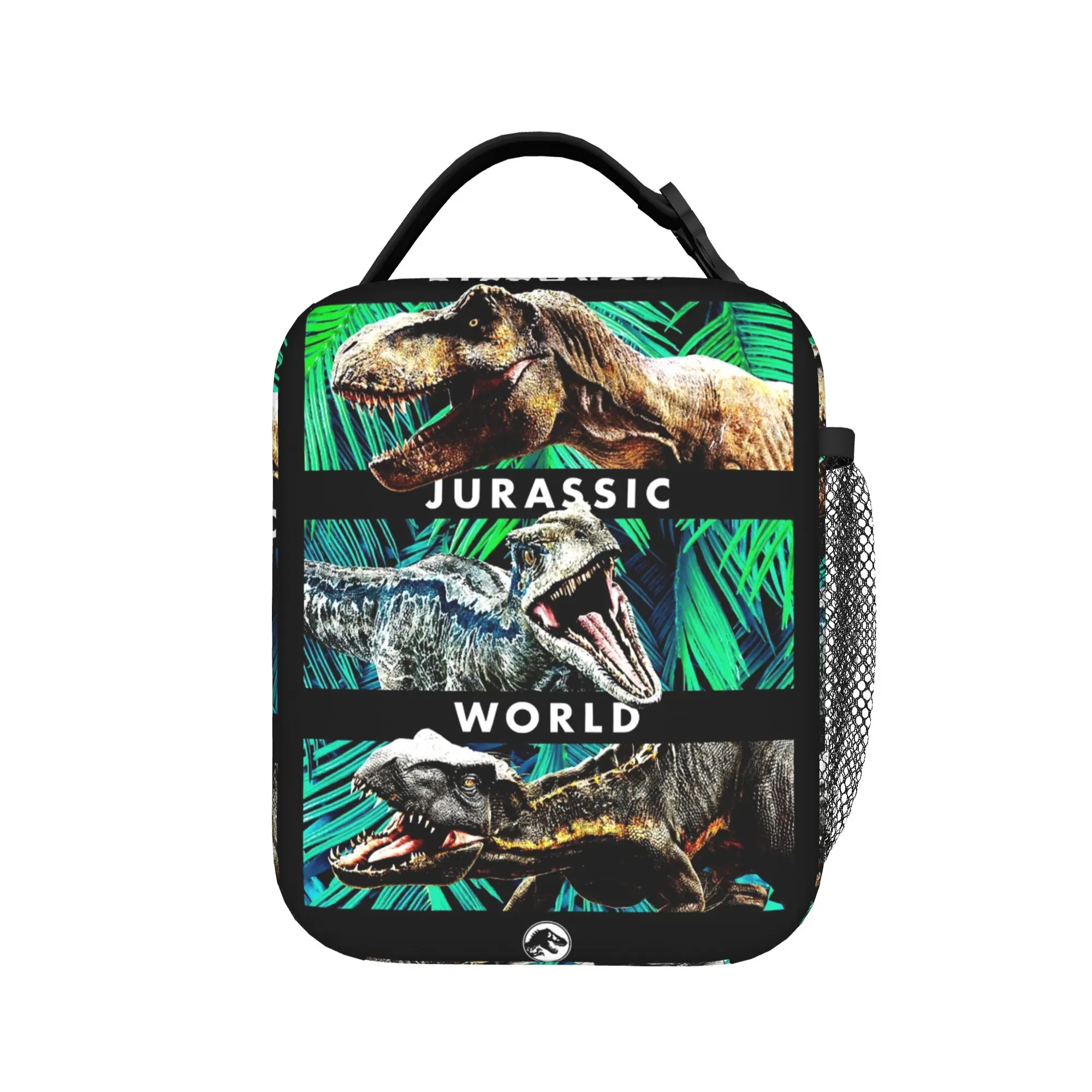 

Сумка-холодильник для обедов Jurassic Park World - Fallen Kingdom DinoPanels, термосумка для еды, контейнер для ланча, сумка-тоут, ланч-бокс, сумка для продуктов