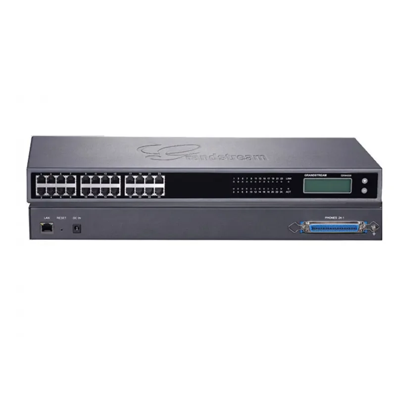 Última puerta de enlace VoIP Grandstream, GXW4216, GXW4224, GXW4232, GXW4248 sip ATA 1-48 puertos FXS y FXO