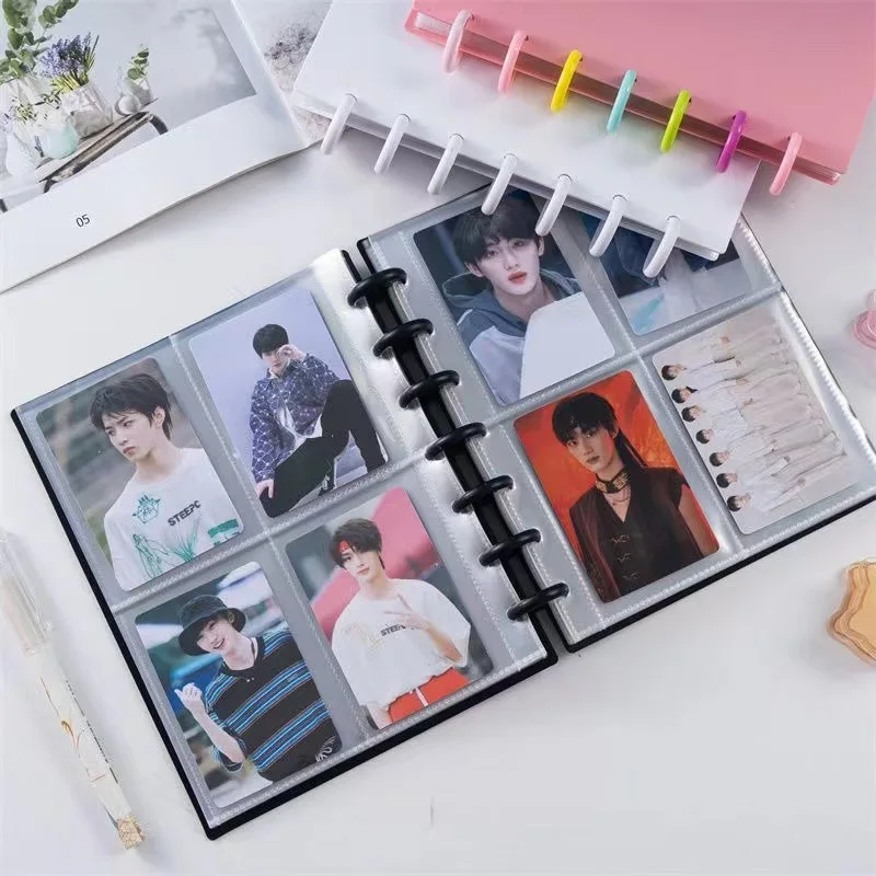 3 inch Kpop Photo Card Binder Large Capacity Idol Photocard Album Photocards Binder Collect Book Children's Day Gifts