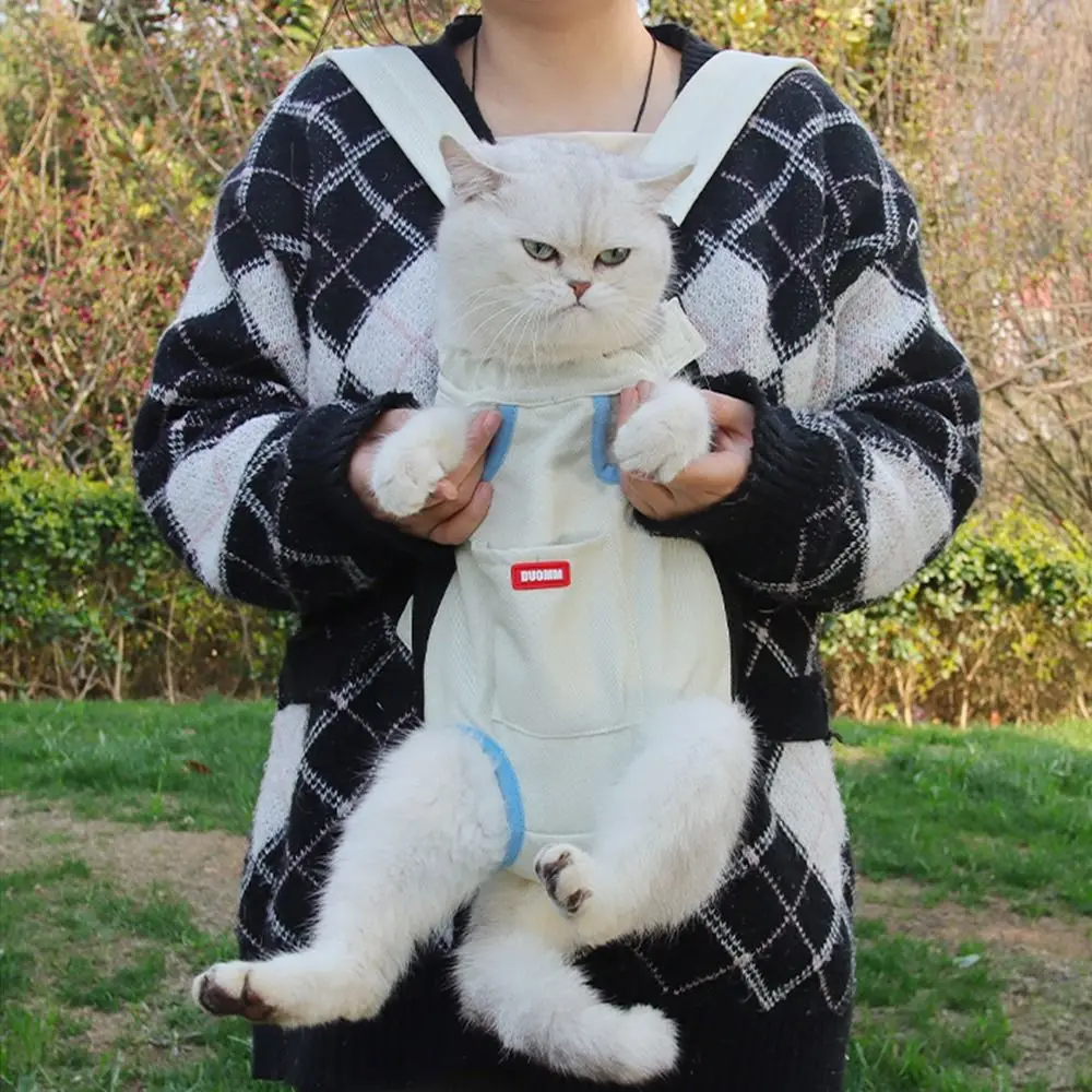 

Creative Pet Front Dog Bag Breathable Adjustable Strap Pet Backpack Carrier Durable Waterproof Cat Carrying Bag Outdoor