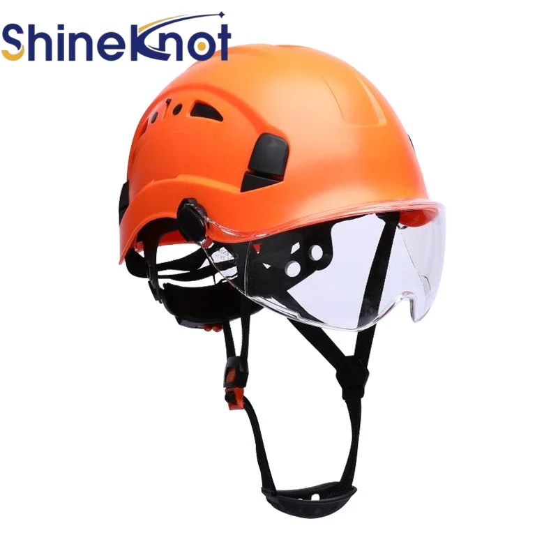 SHINEKNOT Construction Site Safety Helmet Thickened Abs Intelligent Anti Smashing Breathable Multifunctional Helmet With Goggles