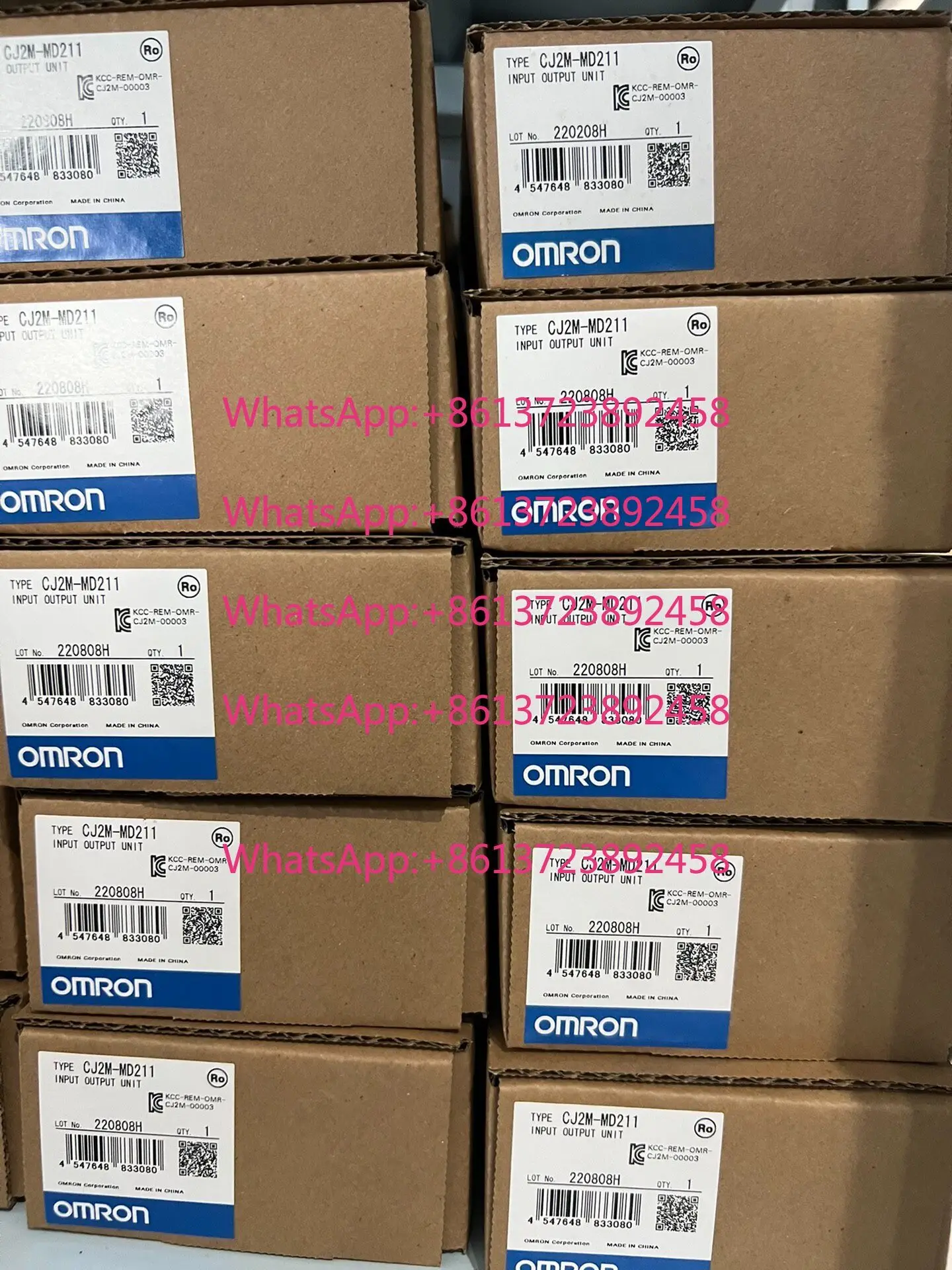 CJ2M-MD211 Omron OMRON input and output unit, original