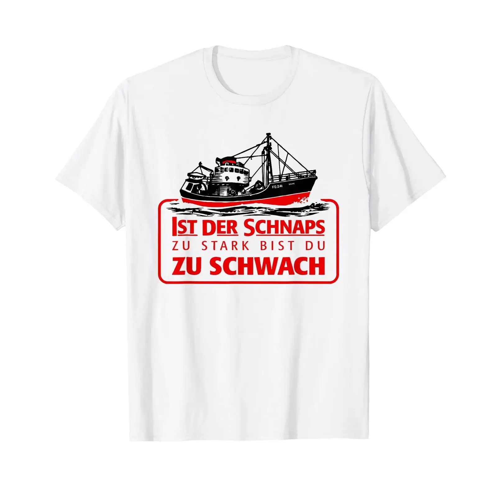 If the schnapps is too strong you're weak T shirt vintage Washed Casual streetwear Versatile Breathable graphic Slightly homme