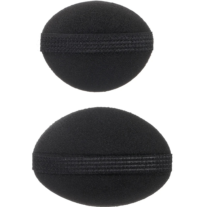 2PCS Breathable Pad Root-fluffing Device Invisible Sponge Hairpin for Increasing the Height Hair on Both Sides Flat Head