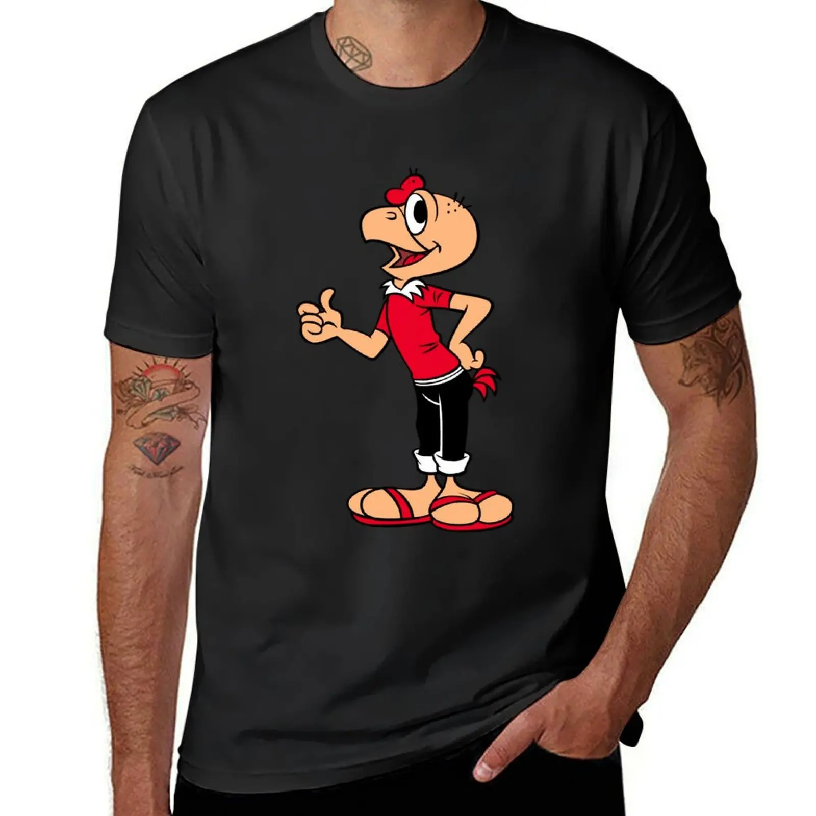 

Condorito T-Shirt blacks anime clothes Men's t-shirt