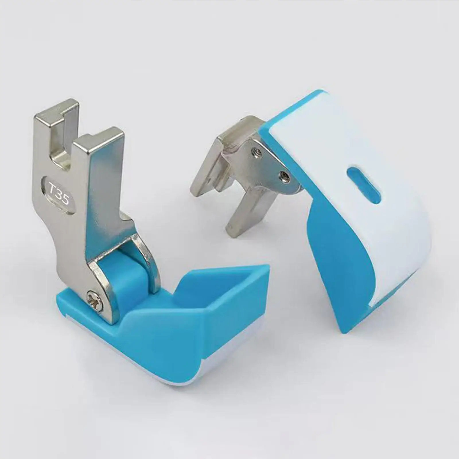 Wear Resistant T35 Presser Foot Boat Shape for Sewing Machine Thick Fabric Quilting Down Jacket Accessories