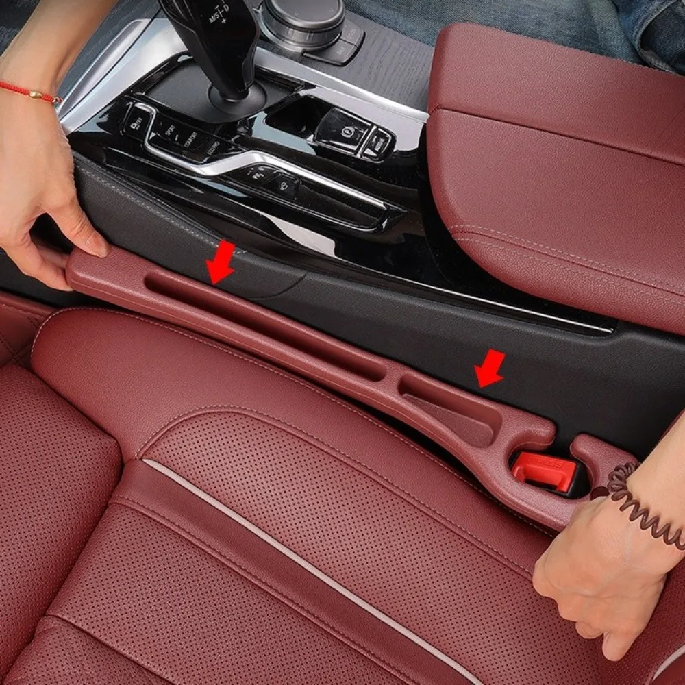 

1Pair New EVA Car Seat Gap Plug Strip Leak-proof Safe Side Seam Filler Strip Universal Car Gap Filler Auto Decorative
