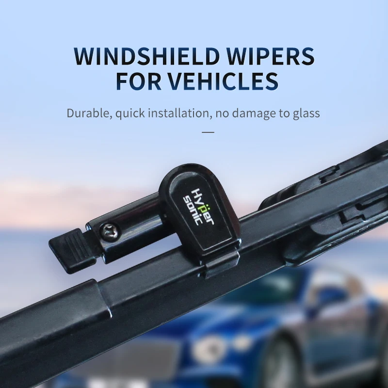 

Shield-shaped wiper jack is used in the right driving position of automobile retrofit