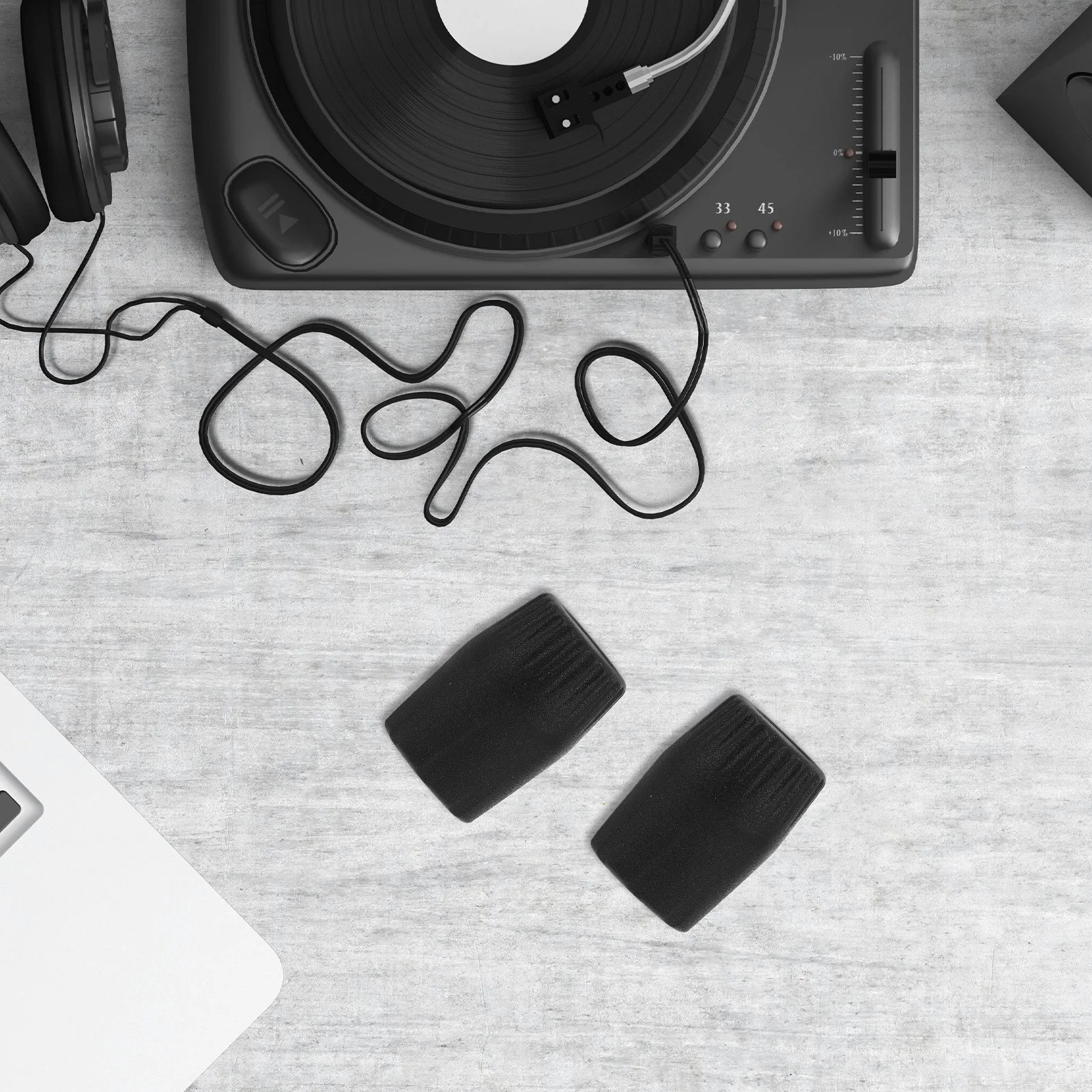 

10Pcs Mic Stand Plastic Caps Replacement Foot Pads for 19Mm Tube Stands Wear Resistant Lightweight Portable Studio Home Setup