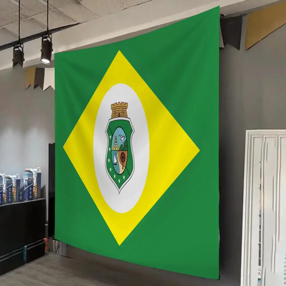 Tapeçaria C-Ceara do Brasil Personalizada para Decoração de Interiores de Sala, Quarto, Festa, Dormitório, Estilo Boêmio, com Clipe Incluso