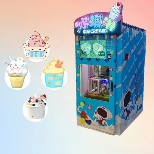 Industrial Price Automated Ice Cream Filling Machine on Sale Continuous Freezer for Small Businesses for Fruit Milk Ingredients