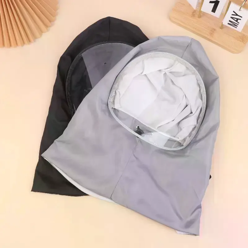 Women Kitchen Hat Cooking Cap Oil Splash Shield Face Cover Reusable Protective Headwear Cooking Spray Dust Mask Farm Bee Keeper
