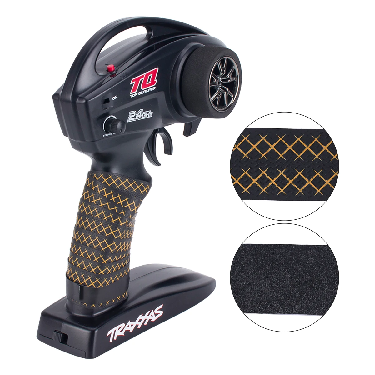 Sweat Absorbed Non-Slip Band Transmitter/Tennis Racket Grip Tape for RC Car Flysky Traxxas Wfly Dumborc Decorative Part view 6
