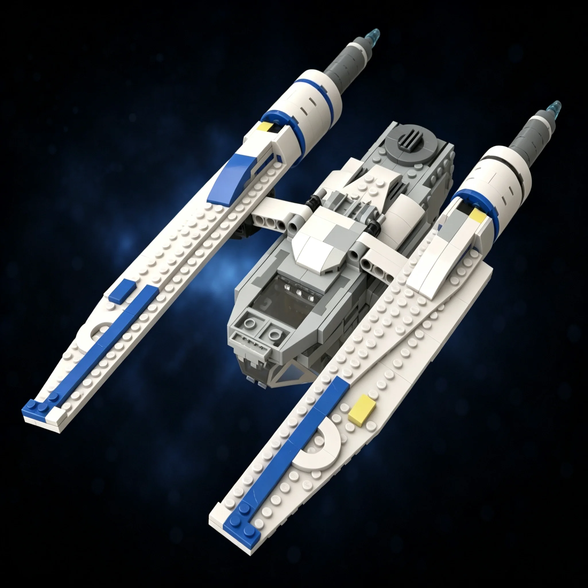 535pcs MOC Resistance H-wing ISB Armoured Speeder Fictional Alternative Star Battle Model Building Blocks Christmas Gift Toys