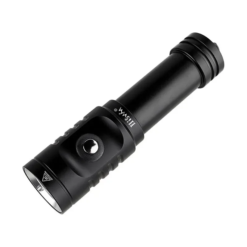 

Small and compact L2 diving LED flashlight for both water and land use