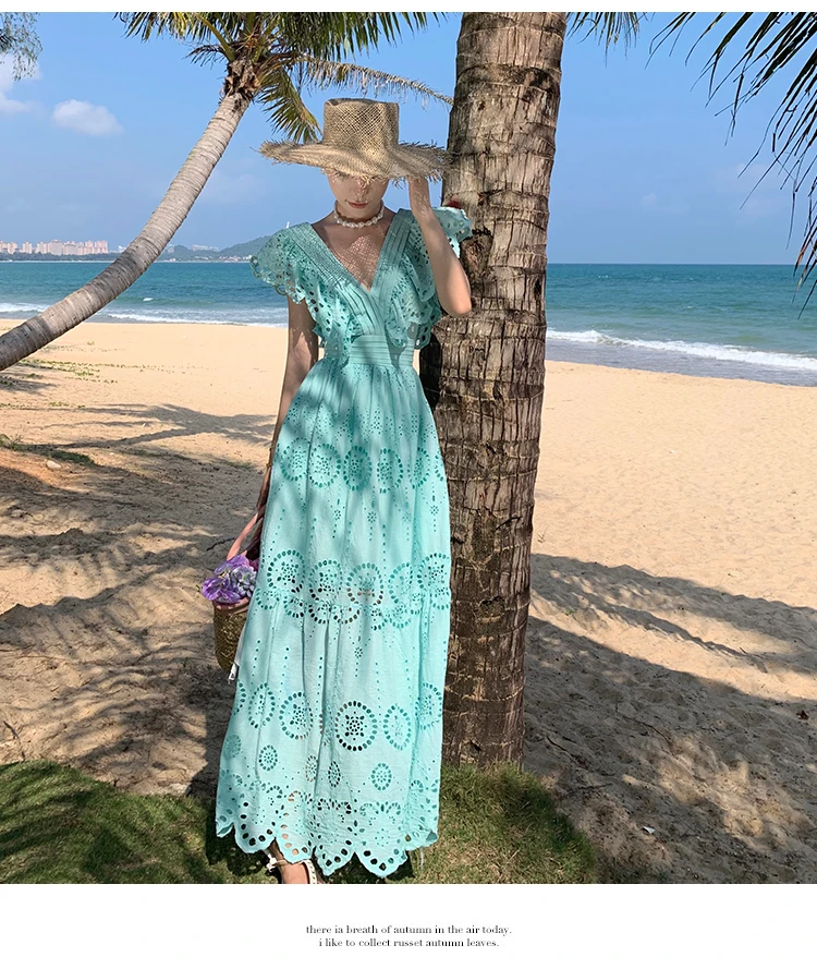 chinese dress ladies Women's 100% cotton floral shirt dress