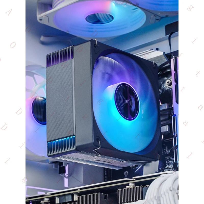 

WW for Qiaosibo CR1000EVO CPU Cooler Fan CR1000V2PRO Computer ARGB Desktop Tower Air Cooler