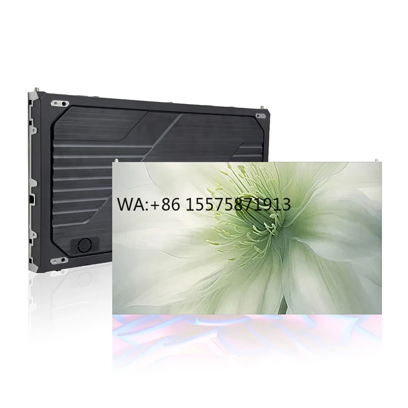 Factory Custom 4K Fixed Display P1.5 COB LED Panel Easy Install Die-casting Aluminium Cabinet for Video Wall