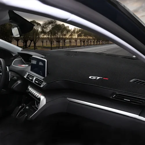 Para Peugeot 3008 5008 GT 2016 ~ 2025 consola central híbrida para coche parasol Anti-UV alfombra antideslizante accesorios interiores