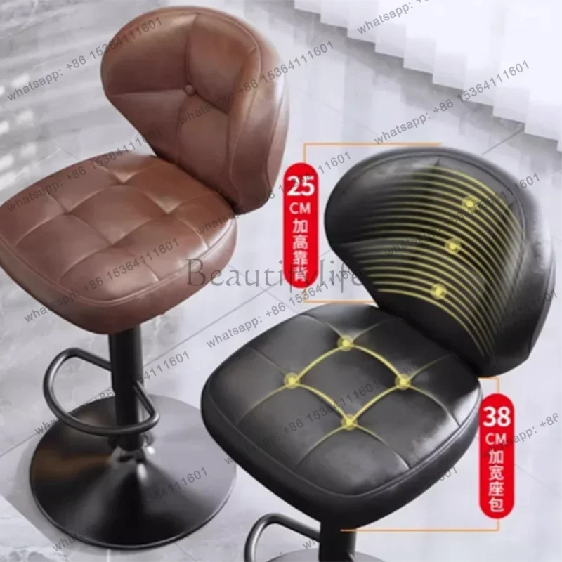 Factory Direct Sales Adjustable Living Room American Style Bar Chairs Rotatable Designer Bedroom Adjustable Luxury Relax Home Fu