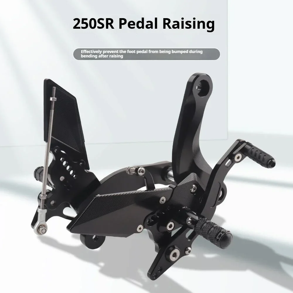 for CFMOTO 250 SR 250NK sr 2022 2023 New Motorcycle Accessories CNC Aluminum Foot Pegs Pedals Rest Rearset Footpegs