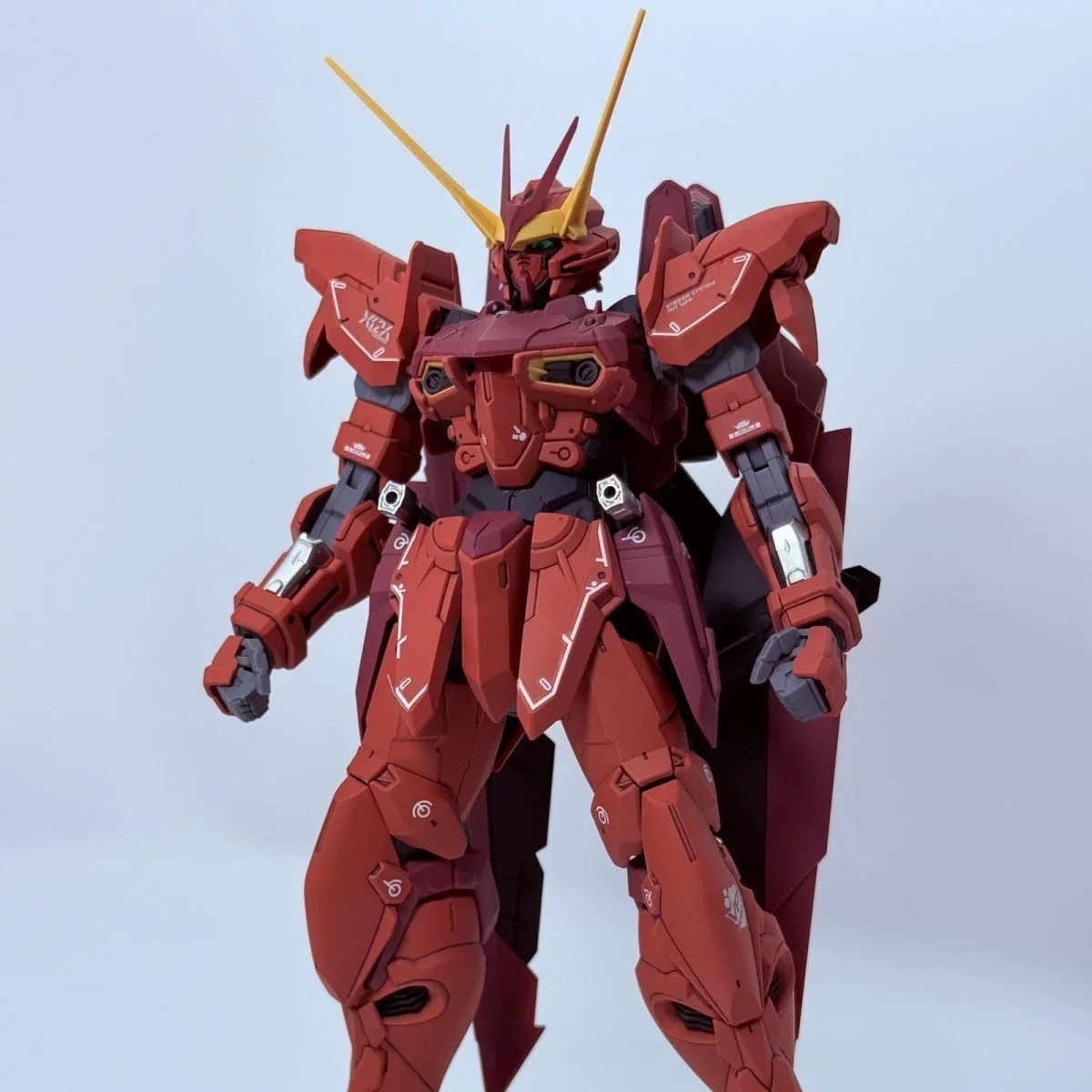 MG RGX-00 1/100 Wit & Rood Testament Assemblagemodel Kit Actiefiguur Anime Mecha Speelgoed Met Water Decal & Display Base Jongenscadeau