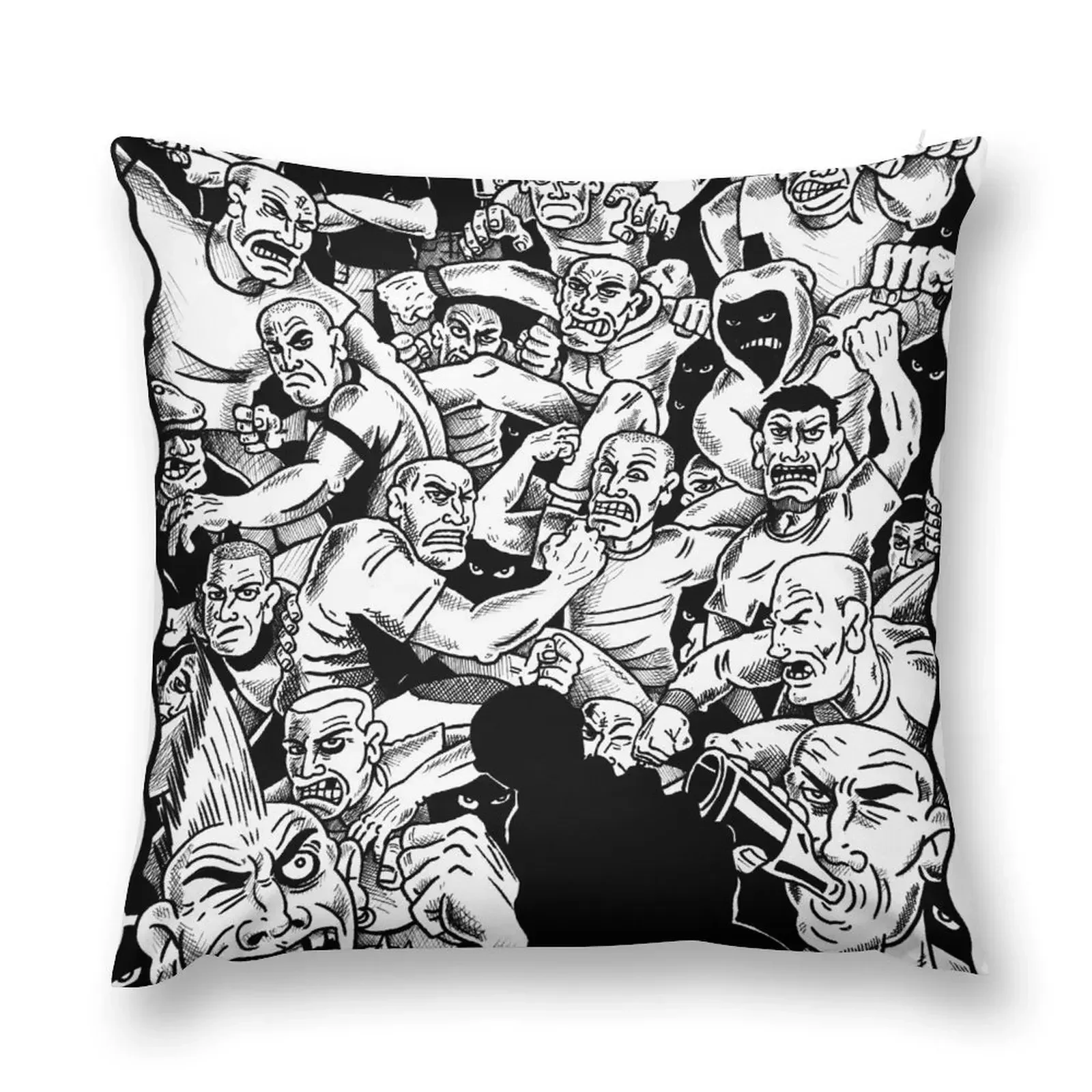 

Mosh pit scene Throw Pillow luxury throw pillow covers Cushion Cover Set Ornamental Pillow Cusions Cover