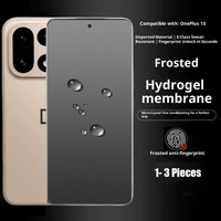 3-1PCS Full Cover Matte Hydrogel Film for OnePlus 15 Clear Soft TPU Protective Screen Protector for OnePlus 13 12 11 No Glass