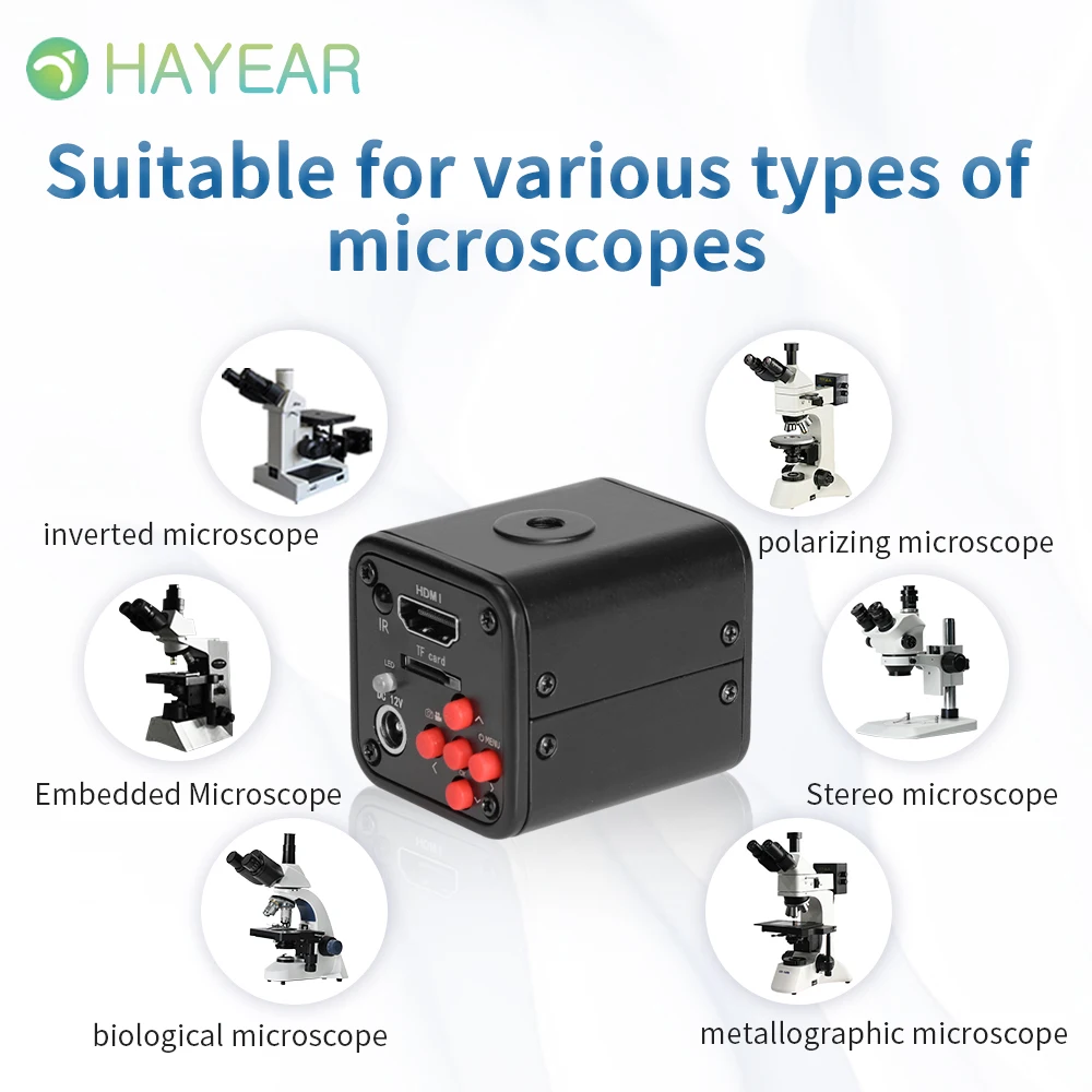 CMOS 1/2,9 pulgadas Sensor IMX 16MP HDMI 1080P cámara microscópica Digital industrial para teléfono PC PCB IC reparación de soldadura