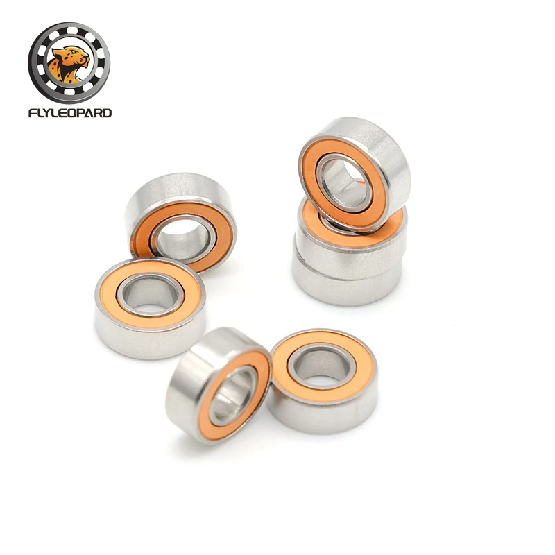 

5x11x4mm (1PC) SMR115 RS CB Stainless Steel Hybrid Bearings SMR115 RS CB ABEC-7 Miniature Fishing Gear Ceramic Bearing