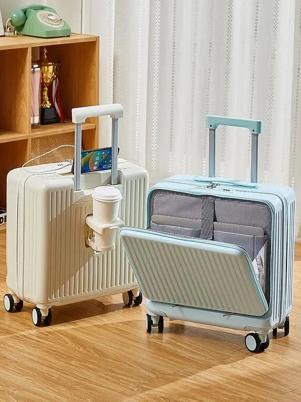 valigia-da-cabina-da-8-pollici-nuova-collezione-2025-design-estetico-valigia-da-viaggio-da-20-pollici-con-apertura-frontale-piccola-da-donna-per-brevi-viaggi