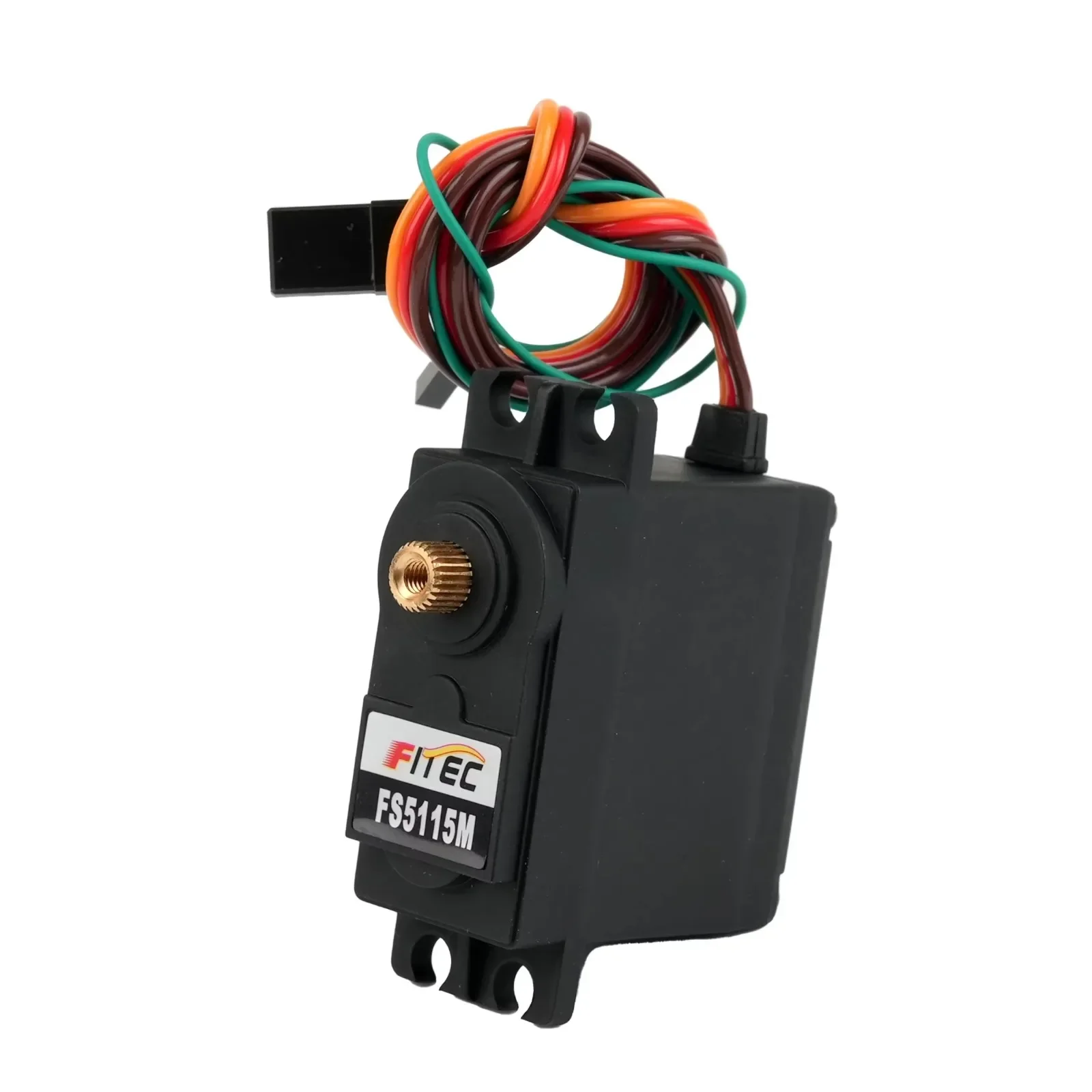 

DIYmall FS5115M-FB Digital Servo 15.5kg/cm Torque All-Metal Gear 180 Degree Rotation with Position Feedback - 4 Pack for Robotic