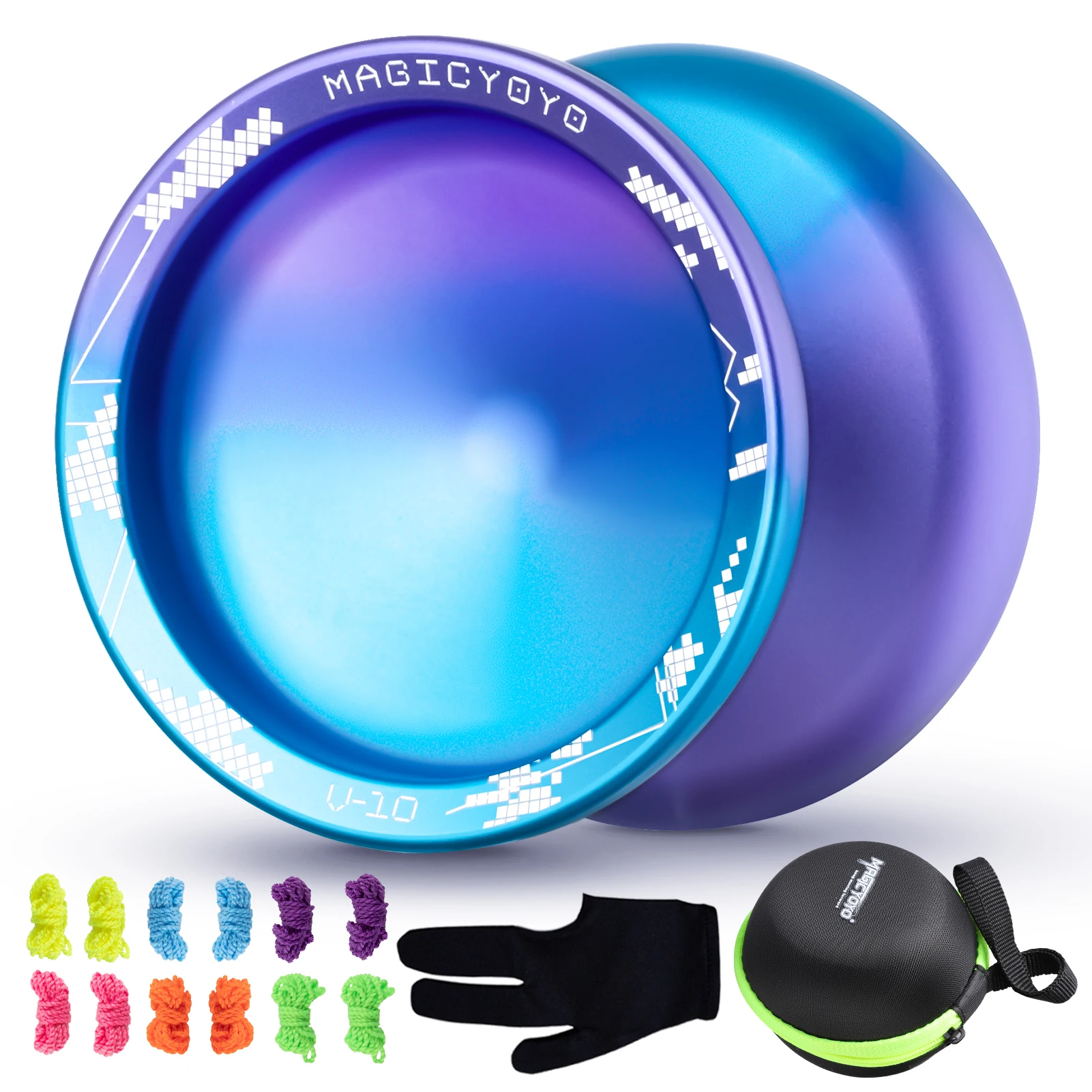 MAGICYOYO-Yoyo Yoyo V10 Yoyos profissional para jogadores avançados