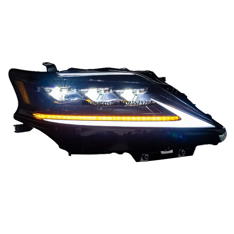 

Подходит для RX 270 350, модифицированные галогенные светодиодные фары 2009-2015, линзы в сборе, дневные ходовые огни, указатель поворота