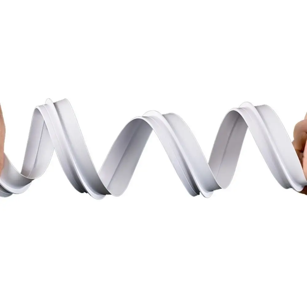 

Cuttable Self-Adhesive Door Bottom Seal Soundproof Solid Color Waterproof Seal Strip Plastic Weatherstrip Storm Plug Door Window