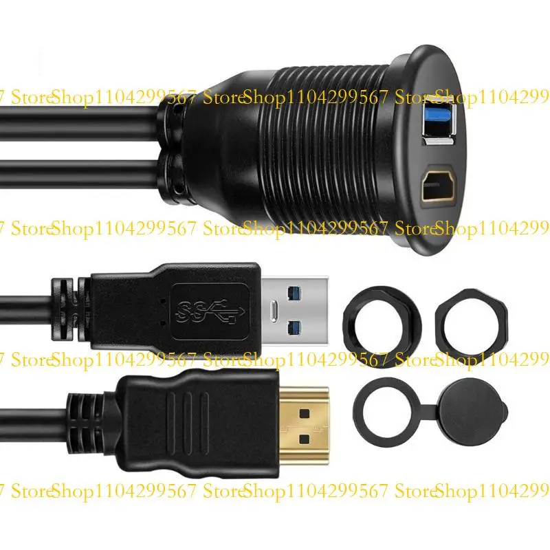 CS1W 1M/2M USB3.0 و HDTV COMBATION MOUNT CABIM