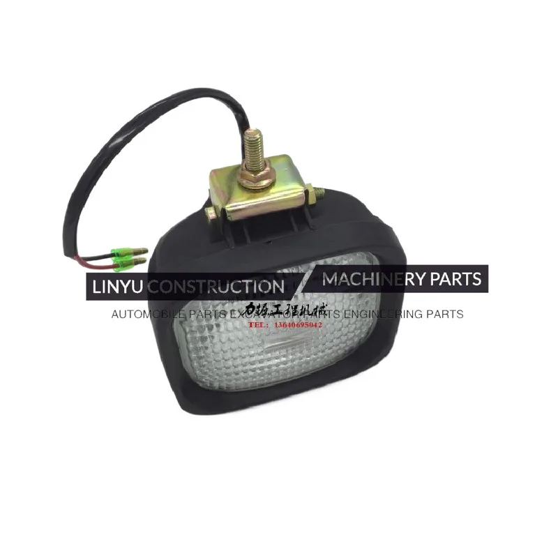 For Yanmar Excavator Boom Light Vio17 25 30 35 40 50 55 75 80 100 Cab Ceiling Light Excavator Accessories