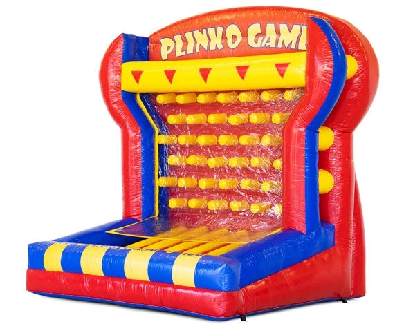 Outdoor Inflatable Plinko Game for Events and Parties Fun and Interactive Large Game