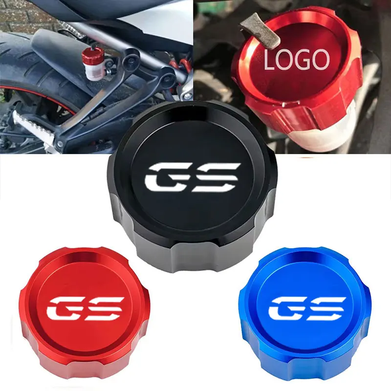 Para BMW R1250GS R 1250GS Adventure HP BMW R 1250 1200 1100 1150 GS GSA accesorios protección de tapa de líquido de freno trasero de motocicleta