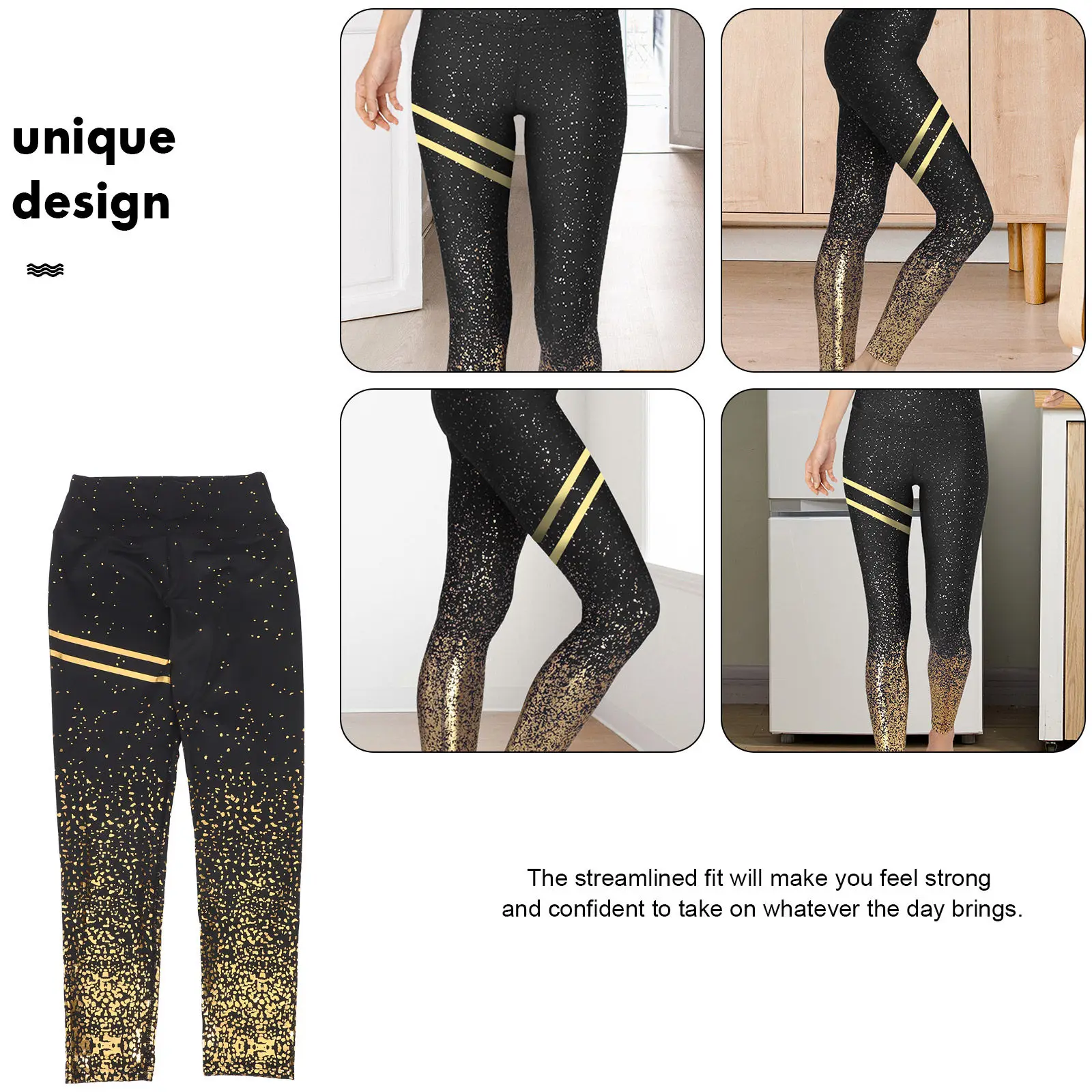 Slim Fit High Waist Yoga Pants for Women – Comfortable Stretch Leggings for Running, Jogging, Fitness & Yoga