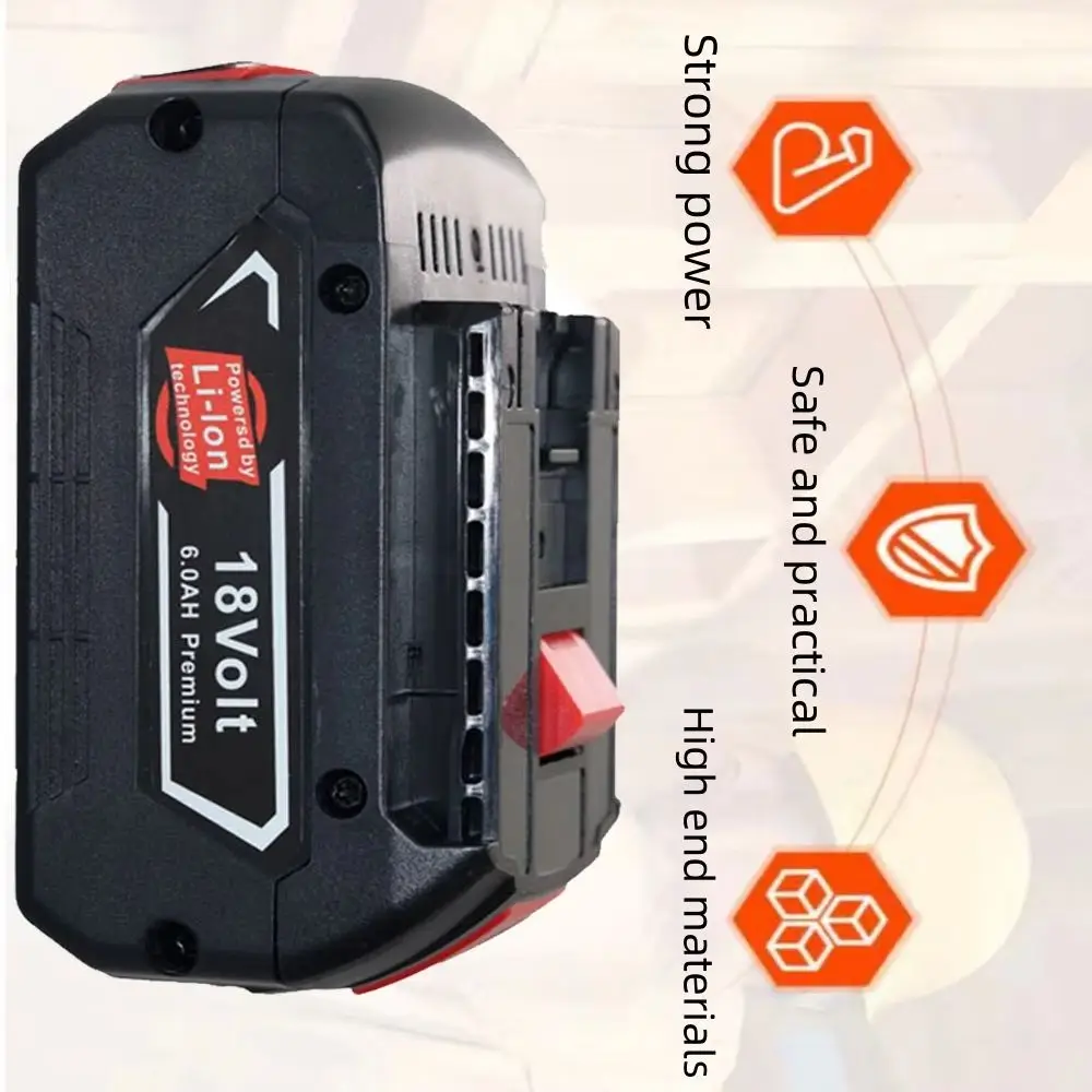 

NEW 18V 10000mAh Replacement Battery For Bosch 18V Professional Systeem Draadloze Tools Bat609 Bat618 Gba18v80 21700 Cell