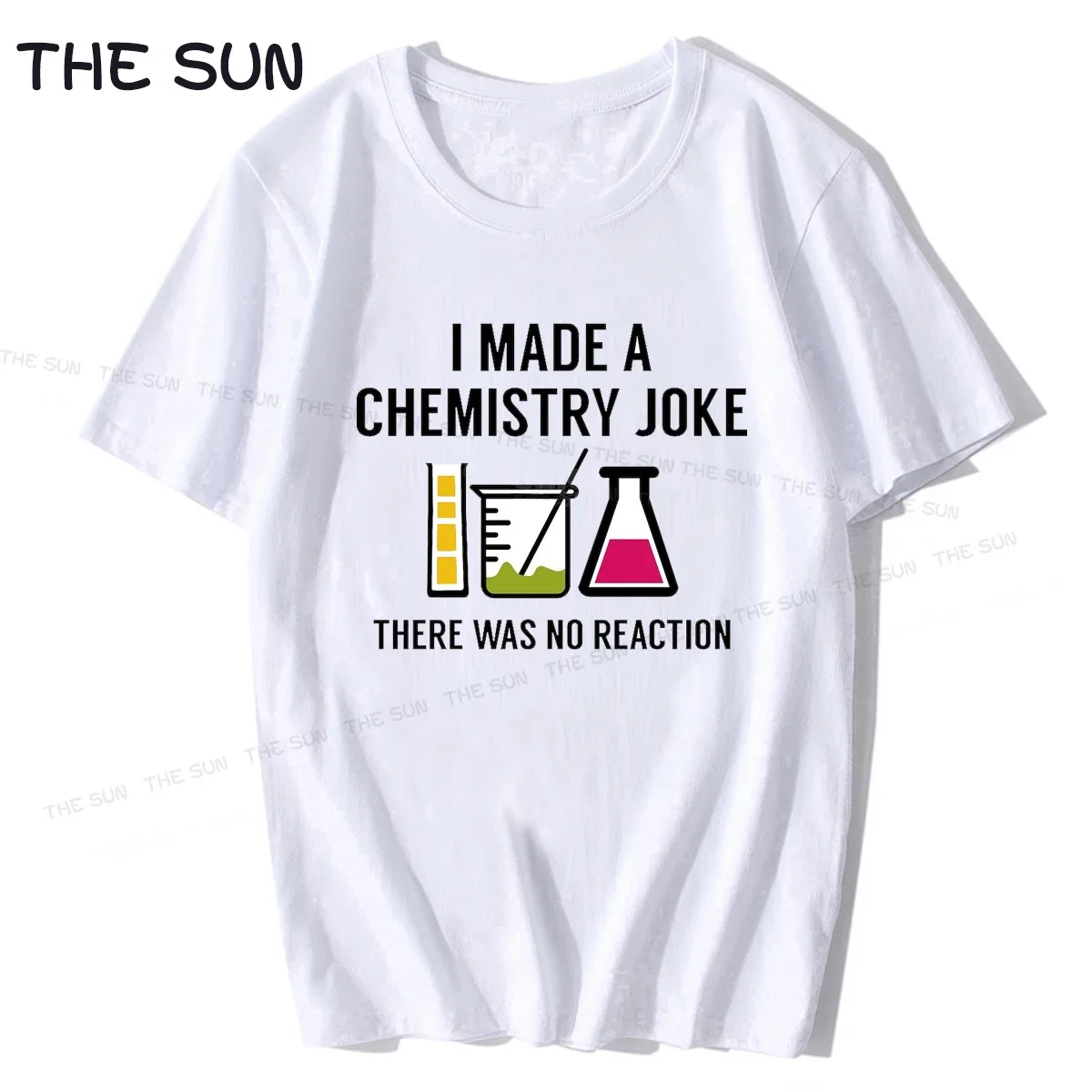 Chemistry T Shirt I Made A Joke Science Tshirt Black Funny Summer Tops Tee  Men Clothing  WOMEN cotton