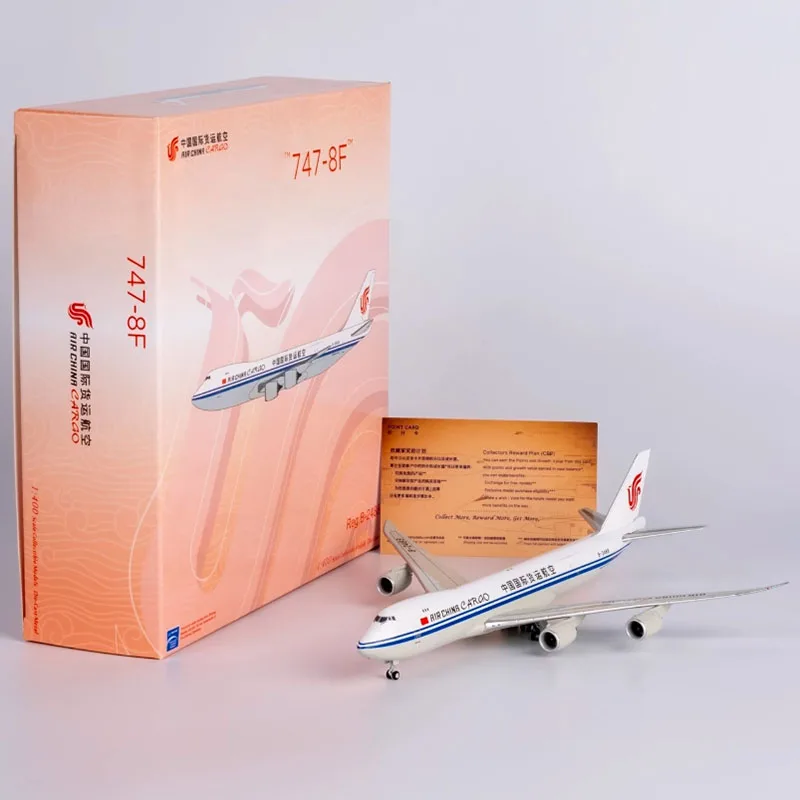 NG Lite Diecast 1:400 Scale China International Cargo Airlines B747-8F B-2488/B-2489 Aircraft Simulation Alloy Collection Toy