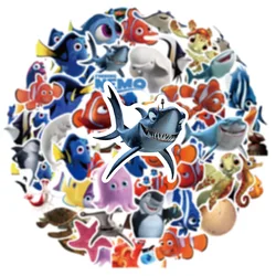 Disney-Autocollants du film Finding Nemo pour enfants, autocollants de dessin animé Kawaii, ordinateur portable, ordinateur portable, voiture, étanche, cadeau de jouet, 10 pièces, 30 pièces, 50 pièces