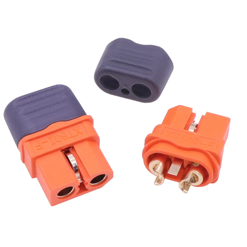 Prise de batterie d'alimentation modèle d'avion XT60I-F avec broche de signal mâle femelle 2 + 1 DC 500V 30A 60IPW connecteur bouchons de balle pour RC